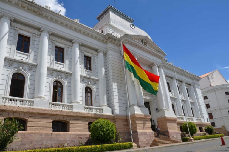 Tribunal Supremo de Justicia Bolivia, sede en Sucre Foto: TSJ