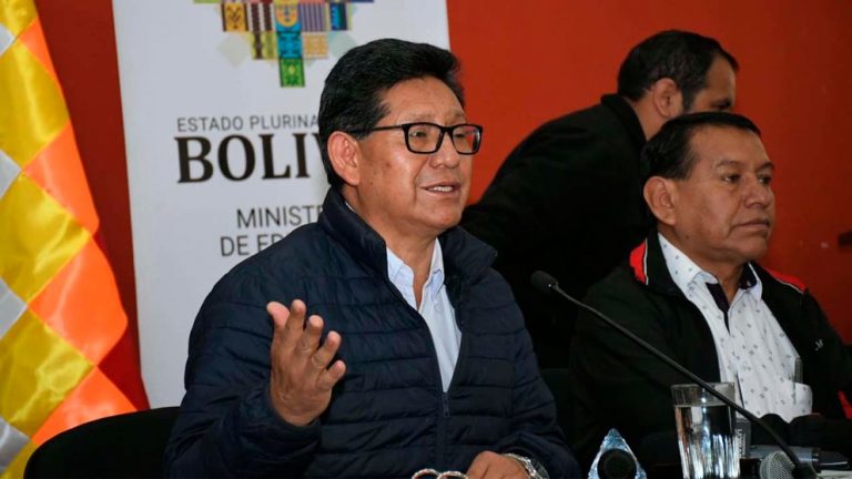 Édgar Pary - ministro de Educación Foto: OPINIÓN BOLIVIA