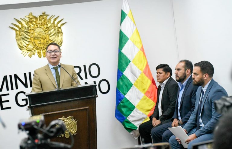 Posesión de Jhonny Aguilera como viceministro de Régimen Interior y Policía Foto: MINISTERIO DE GOBIERNO