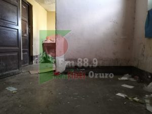 Destrozos en retén policial de Pazña