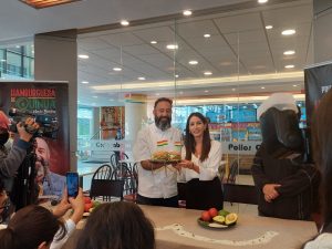 Hamburguesa de quinua en Pollos Copacabana