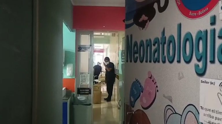 Unidad de neonatología en hospital de la Mujer Sucre