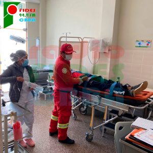 Estudiantes son atendidos tras desmayos en Chimboco