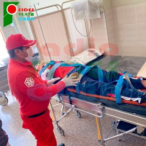 Estudiantes son atendidos tras desmayos en Chimboco