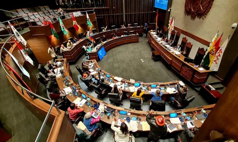 Senado de Bolivia Foto: ABI