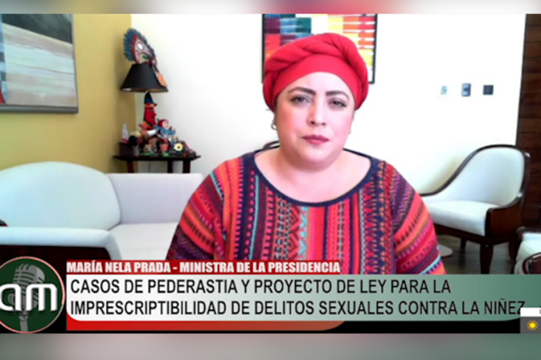 Ministra de la Presidencia en entrevista con Fides