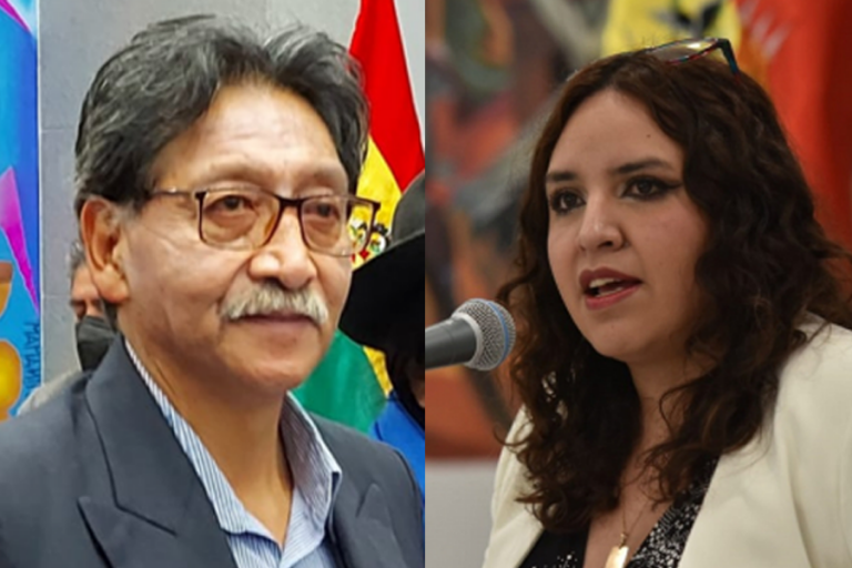 Marcelino Quispe y María René Castro, nuevos ministros de Minería y Salud