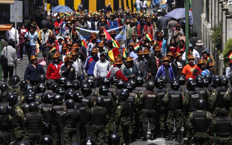 Mineros movilizados en 2012 Foto: EL PAÍS