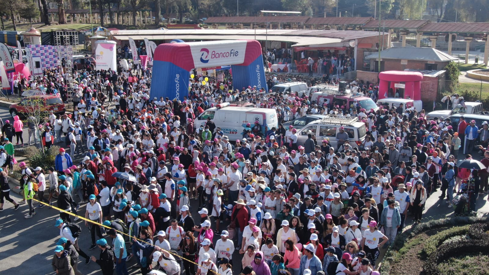 Histórica caminata en La Paz contó con más 5.000 personas que se