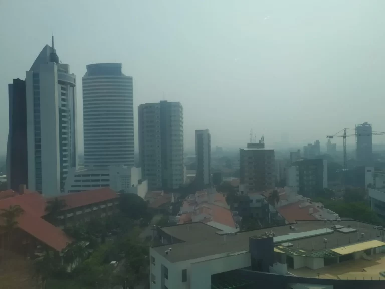 Contaminación ambiental en Santa Cruz / Foto: Asuntos Centrales