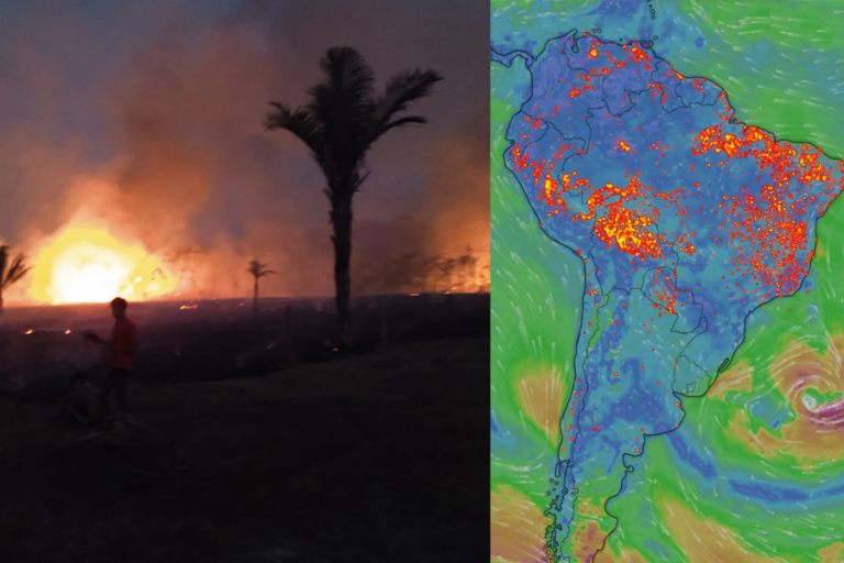 Incendios en Bolivia y América del Sur /Archivo 2024/