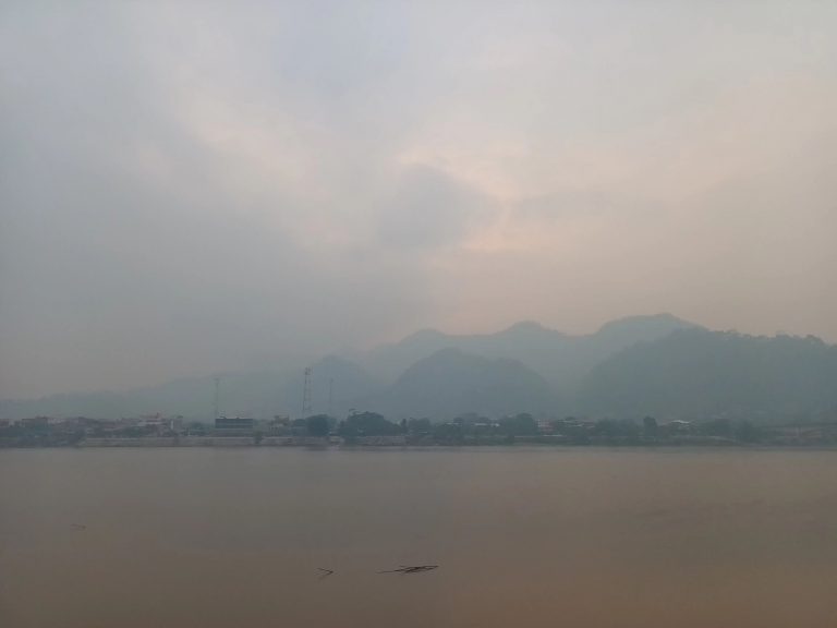 Densa humareda producto de los incendios en San Buenaventura y Rurrenabaque /Foto: Río Televisión
