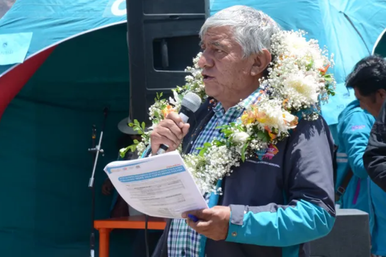 Alcalde de la ciudad de La Paz Iván Arias /Foto: AMUN