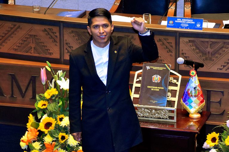 Andrónico Rodríguez - Pdte. Cámara de Senadores /Foto: Jornada/