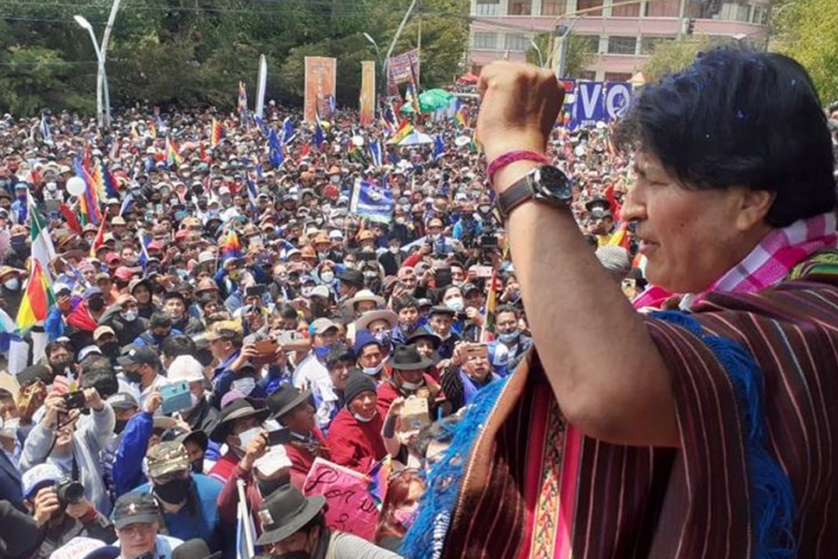 Evo Morales expresidente de Bolivia /Foto: Abya Yala Tv