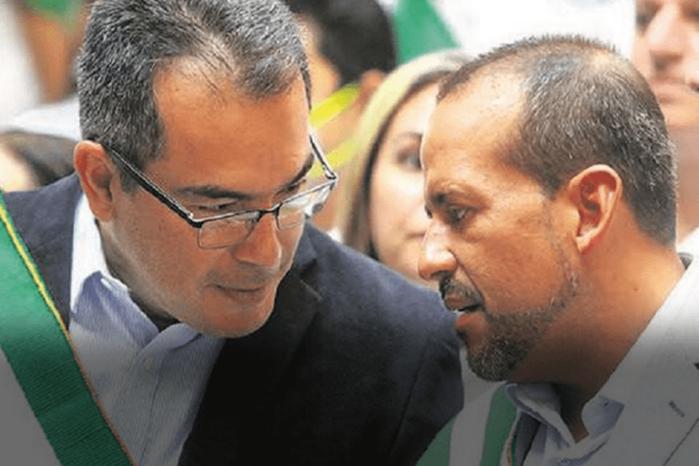 Mario Aguilera y Luis Fernando Camacho