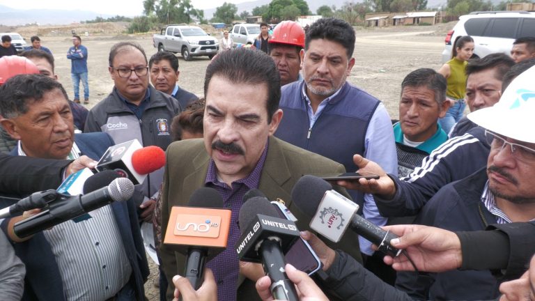 Alcalde Manfred Reyes Villa, alcalde de Cochabamba /Foto: Alcaldía Cbba.
