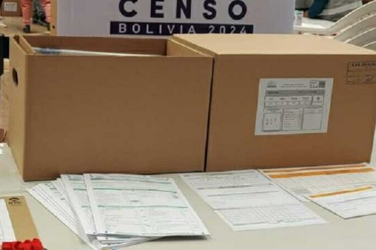 Cajas censales Bolivia 2024 /Imagen ilustrativa/