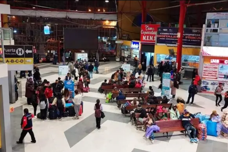 Terminal de buses de La Paz /Imagen de referencia/ Foto: AMUN