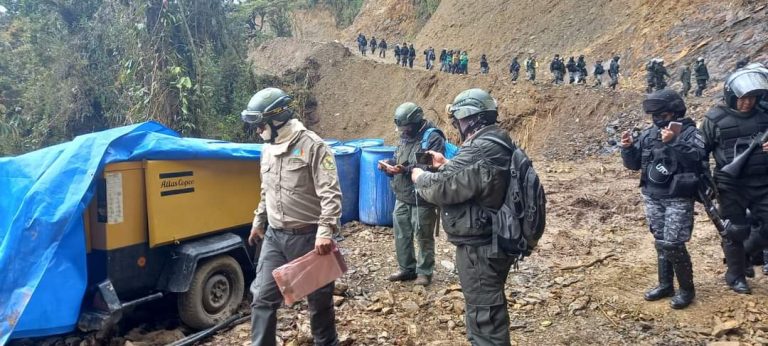 Operativos en Cotapata /Foto: La Voz de la Naturaleza/