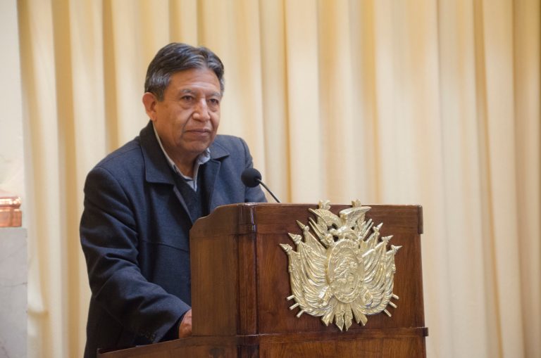 David Choquehuanca/Vicepresidente y pdte Asamblea Legislativa / Foto: Vicepresidencia