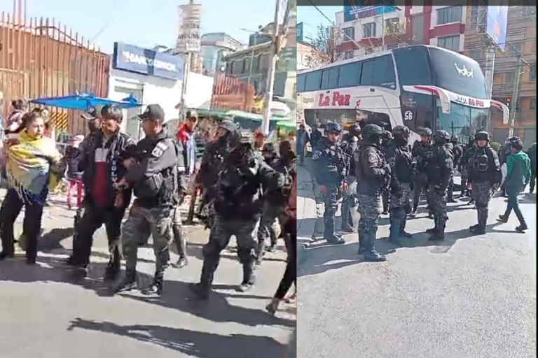 Choferes detenidos