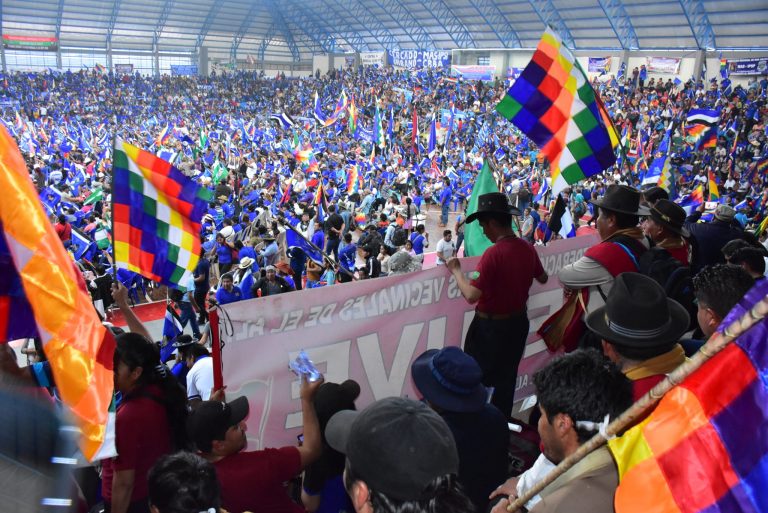 Ampliado del MAS evista en Cochabamba / Imagen: Radio Kawsachun Coca