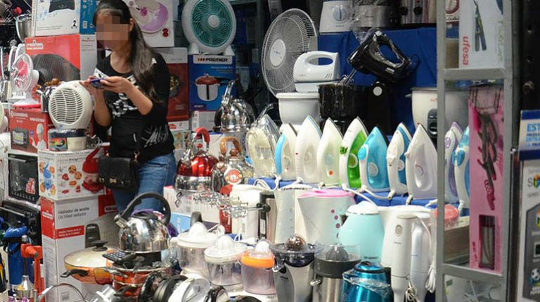 Venta de electrodomésticos. | Carlos López /Foto: Los Tiempos/
