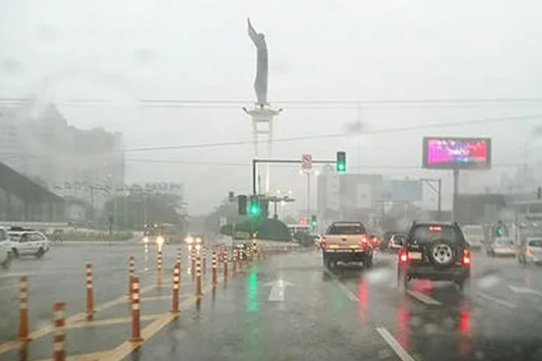 Lluvias en Santa Cruz /Foto: RED UNO/