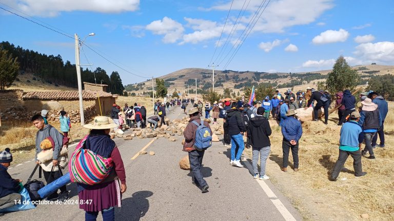 Bloqueos en Cochabamba /Foto: Radio Kawsachun Coca/