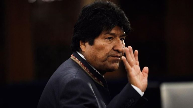 Evo Morales / Expresidente de Bolivia / Foto: Anadolu Ajansi