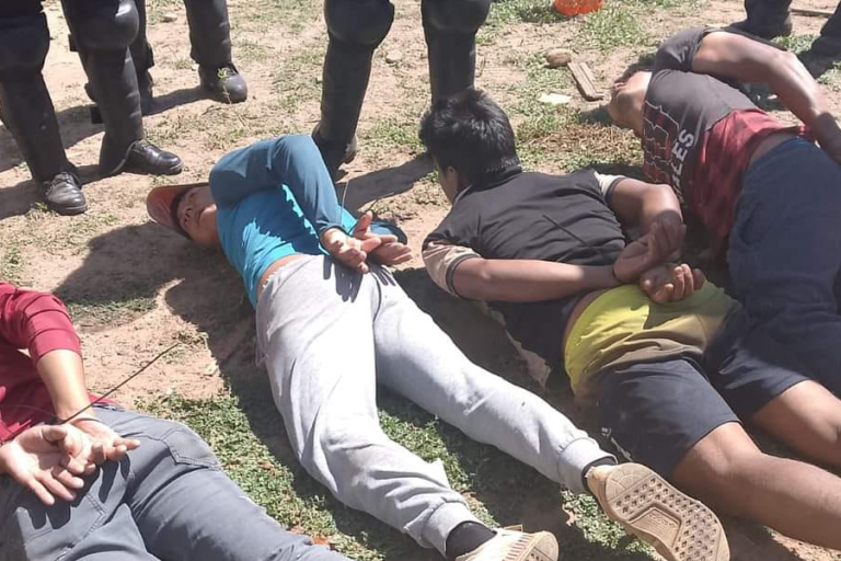 Detenidos durante operativos en Mairana