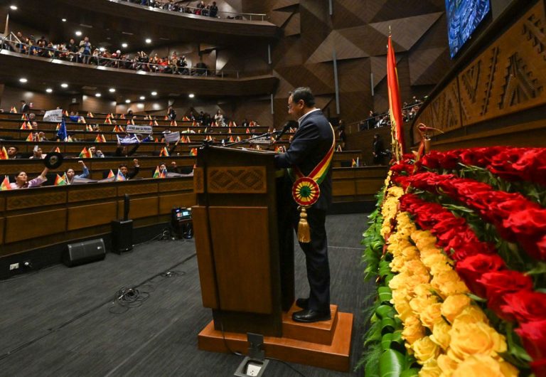 Informe del presidente Luis Arce ante la Asamblea