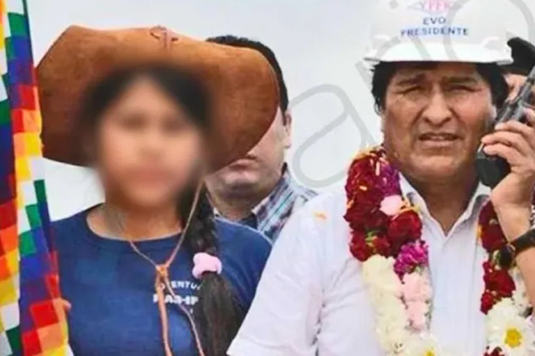 Menor implicada con Evo Morales