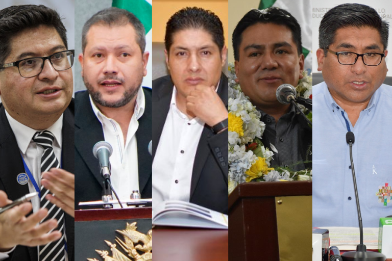 Ministros de Estado Bolivia