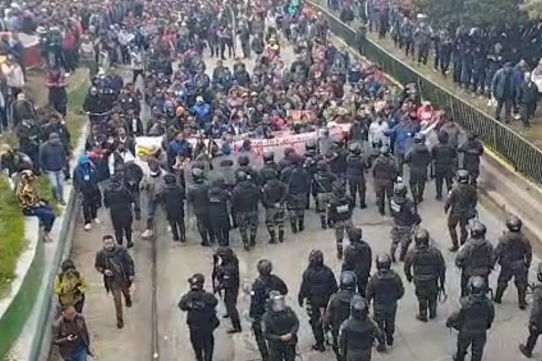 Movilizaciones de Choferes en El Alto