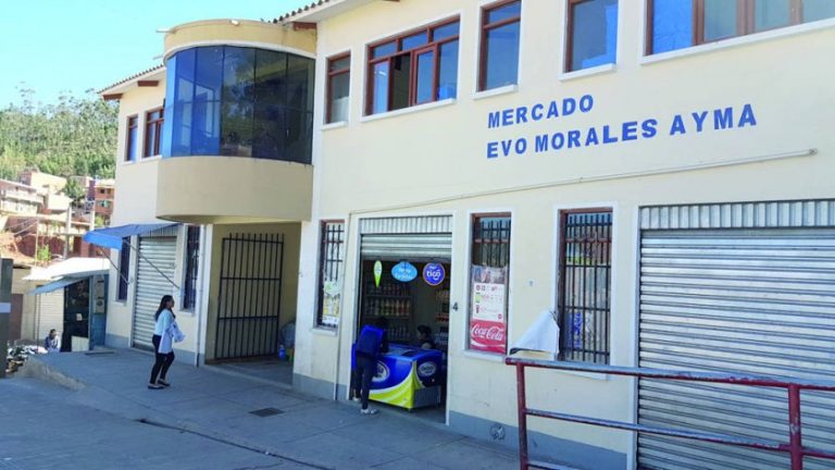 Mercado Evo Morales en Sucre