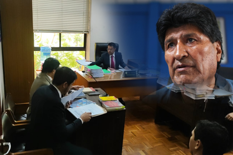 Audiencia de medidas cautelares de Evo Morales expresidente boliviano