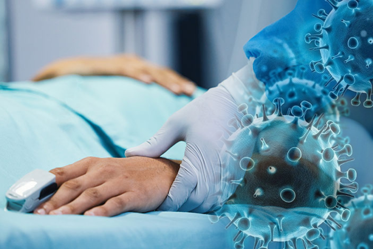 Paciente Covid-19 / coronavirus/ Imagen ilustrativa / Foto Sanatorio Sagrado Corazón