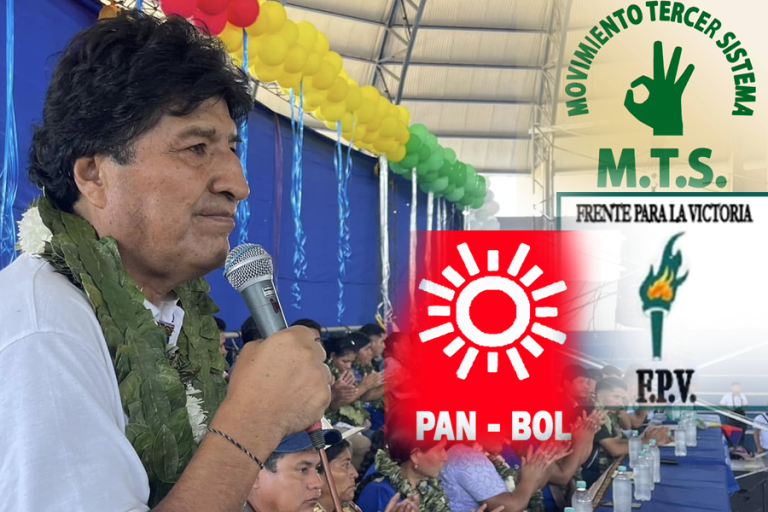 Evo Morales, MTS, FPV y PAN-BOL