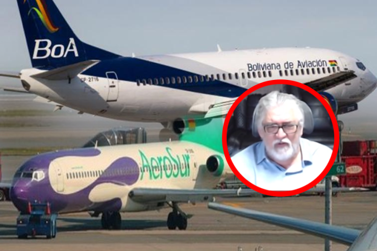 Naves de BoA, AeroSur y el empresario Humberto Roca