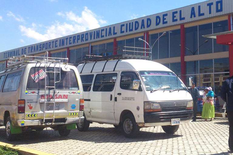 Transporte interprovincial /Foto: UPEA EL ALTO