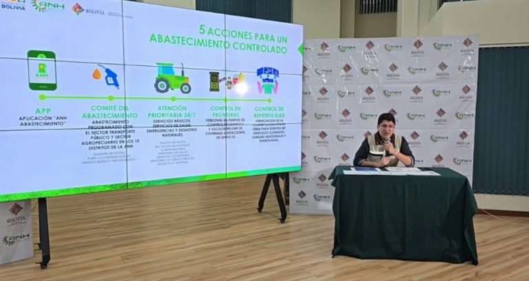 Conferencia de prensa ANH
