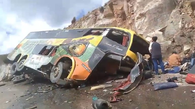 Accidente en Tomaycuri, Potosí