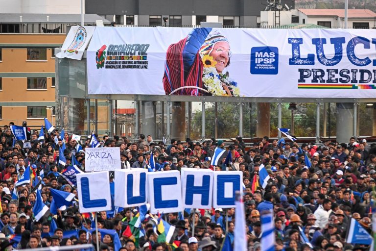 Proclamación de Luis Arce en La Paz /Foto: Lucho Arce Facebook/