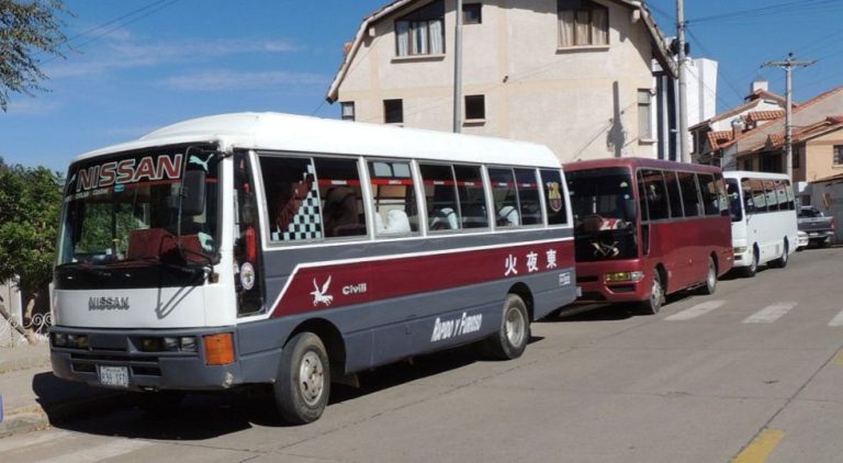 Transporte urbano en Sucre /Imagen de referencia/ Foto: Correo del Sur