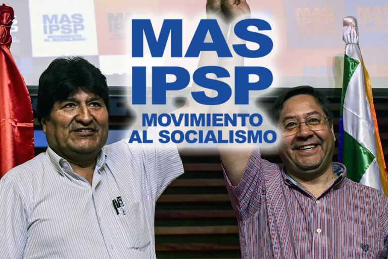 Evo Morales y Luis Arce sigla MAS /Imagen ilustrativa/