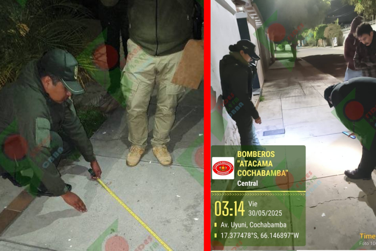 FELCC recaba pruebas tras explosión