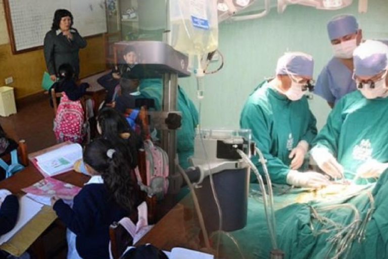 Maestros y médicos /Imagen de referencia/