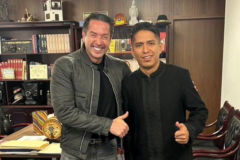 Mario Cronenbold y Andrónico Rodriguez reunidos en febrero de 2025